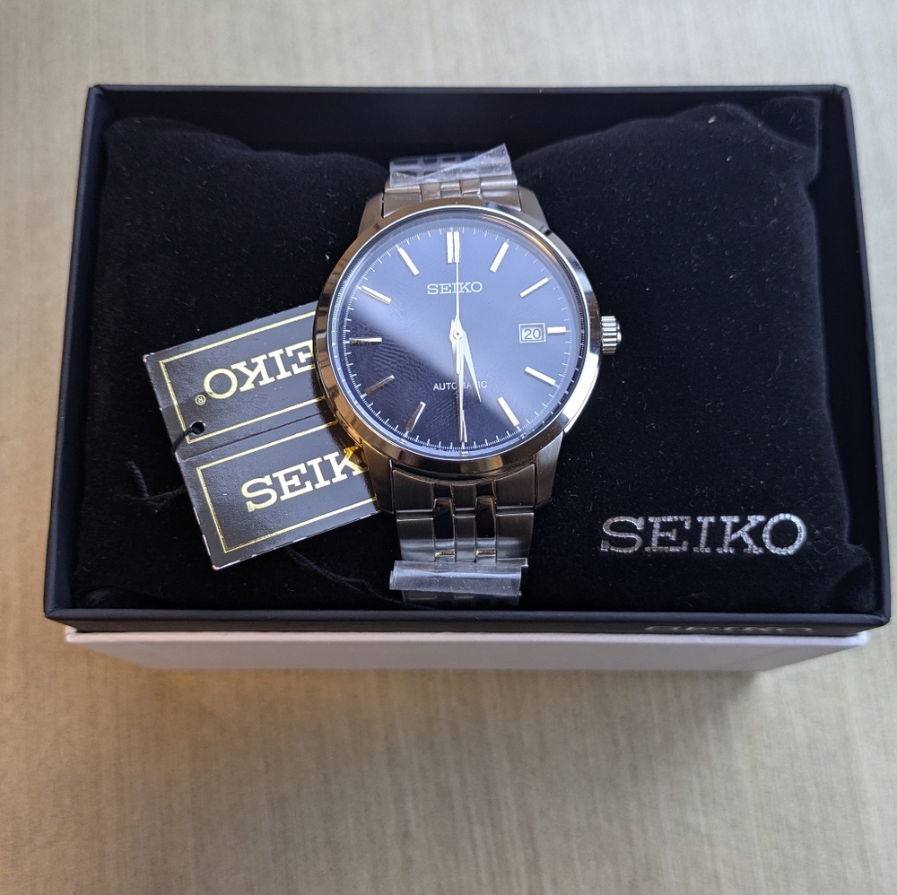 Seiko Blue Automatic Essentials